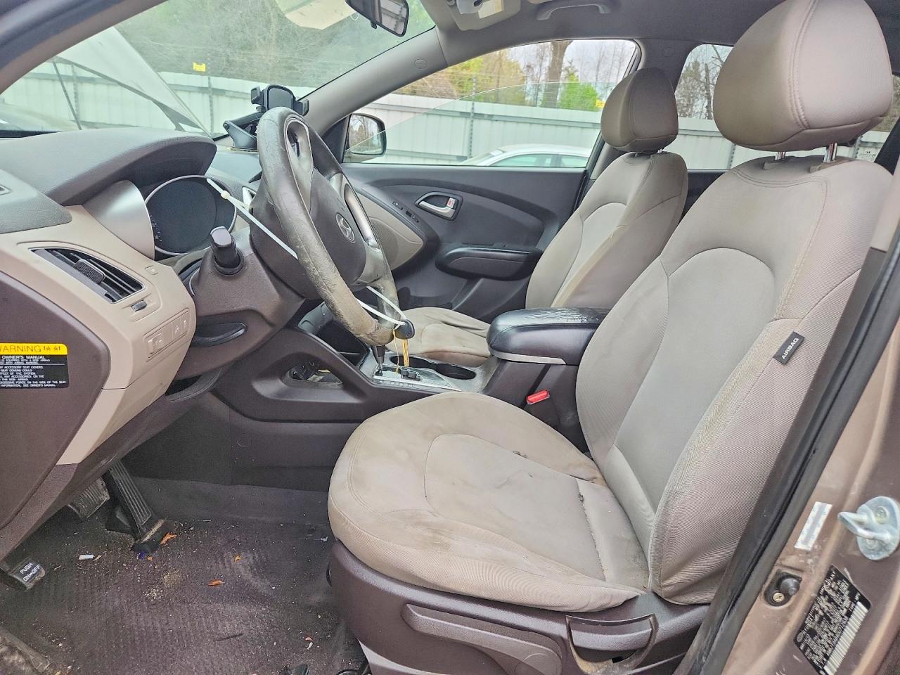 2013 Hyundai Tucson Gl Tan vin: KM8JT3AB4DU712938