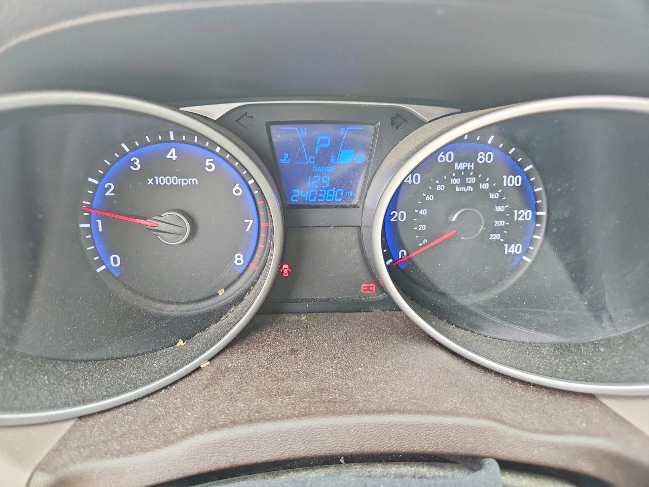 2013 Hyundai Tucson Gl Tan vin: KM8JT3AB4DU712938