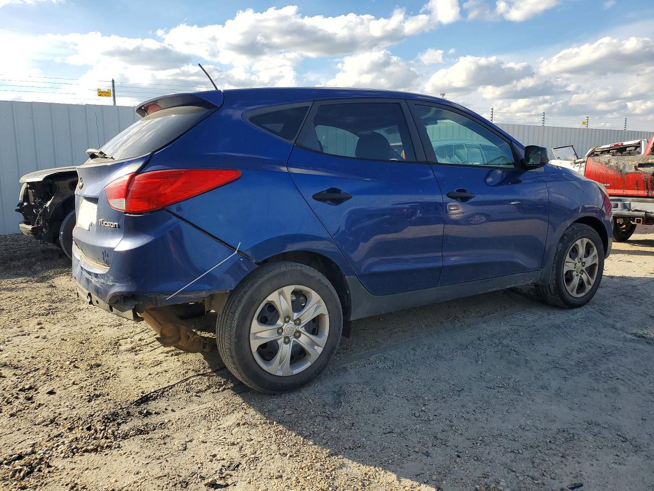 2013 Hyundai Tucson Gl Blue vin: KM8JT3AB4DU769155