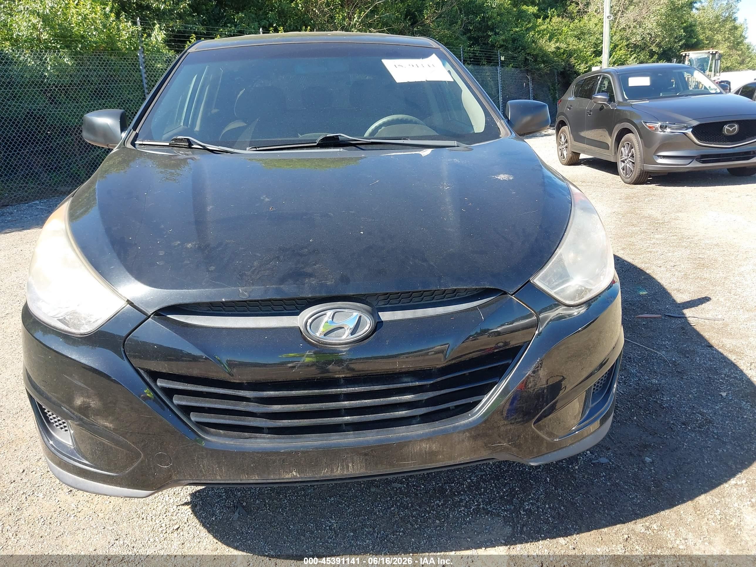 2012 Hyundai Tucson Gl Черный vin: KM8JT3AB5CU318136