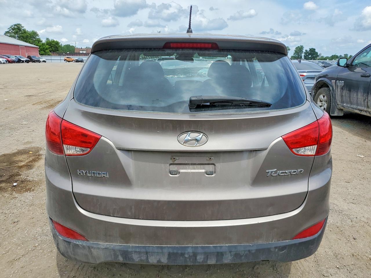 2012 Hyundai Tucson Gl Brown vin: KM8JT3AB5CU535847