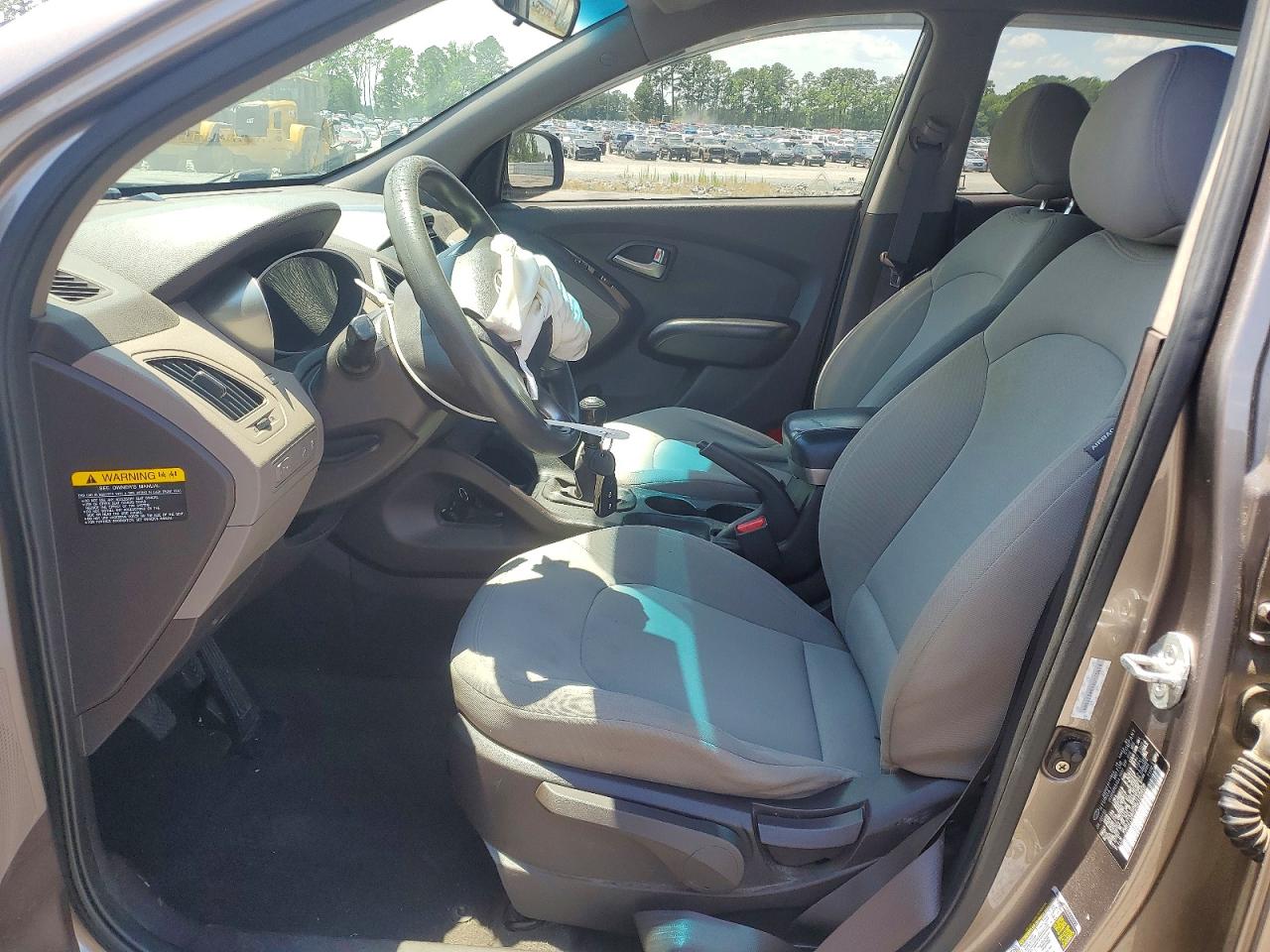 2011 Hyundai Tucson Gl Gold vin: KM8JT3AB6BU150408