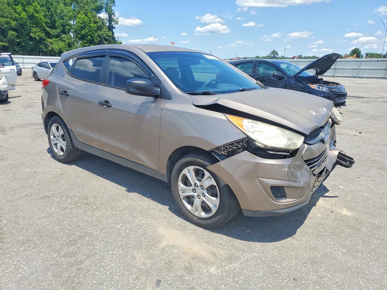 2011 Hyundai Tucson Gl Gold vin: KM8JT3AB6BU150408