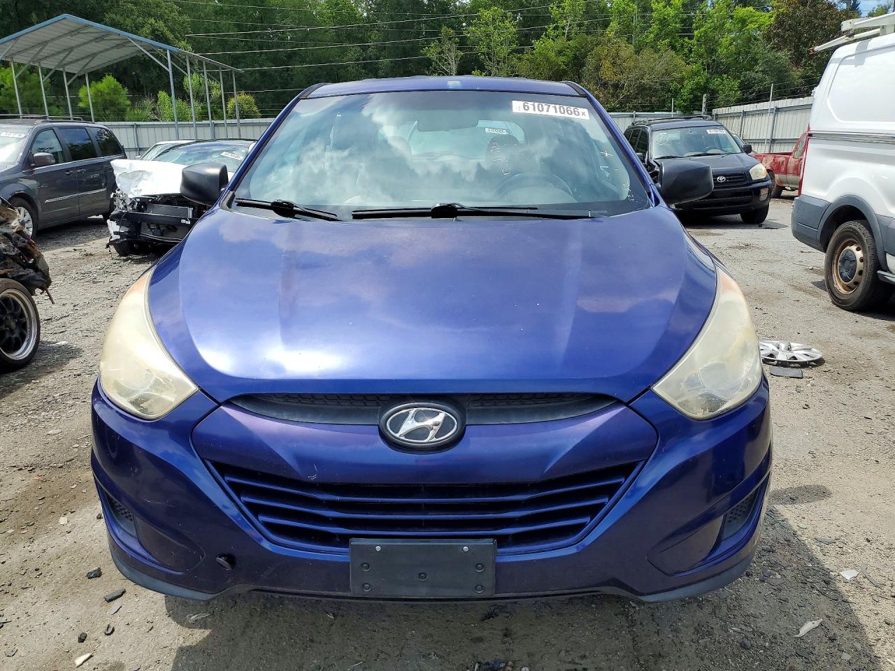 2011 Hyundai Tucson Gl Blue vin: KM8JT3AB6BU265199