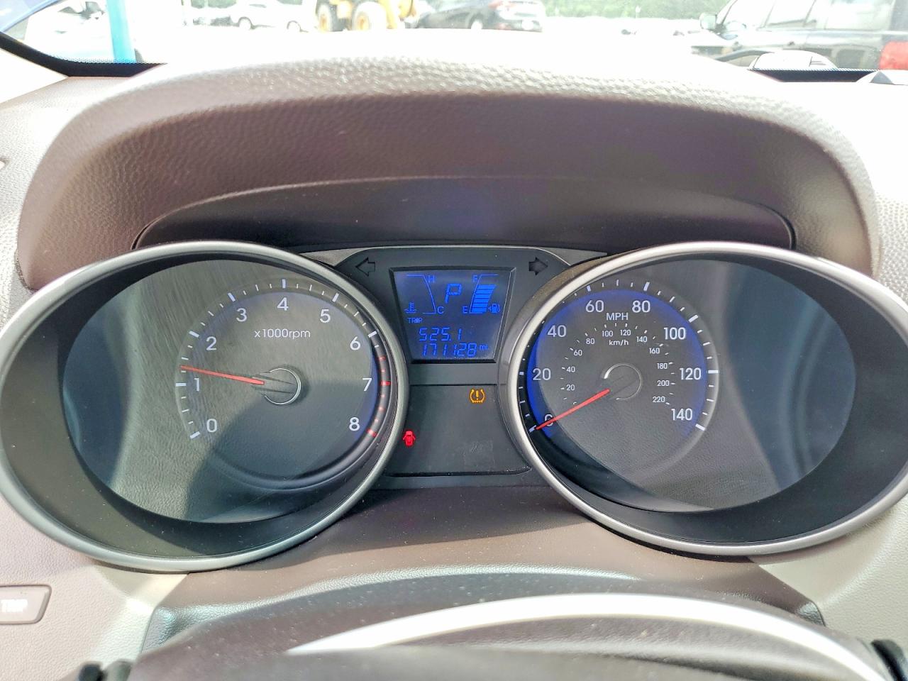2011 Hyundai Tucson Gl Blue vin: KM8JT3AB6BU265199