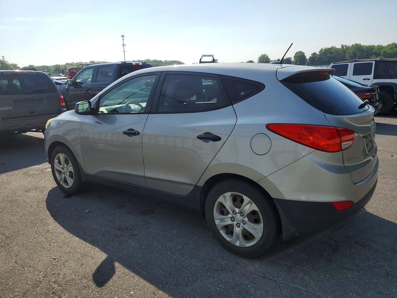 2012 Hyundai Tucson Gl Gray vin: KM8JT3AB6CU489199