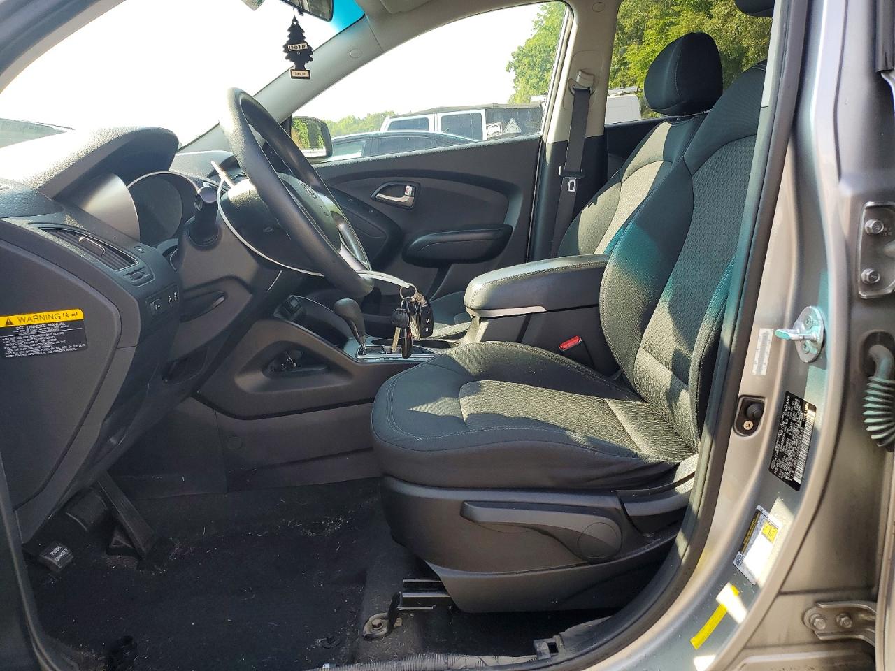 2012 Hyundai Tucson Gl Gray vin: KM8JT3AB6CU489199