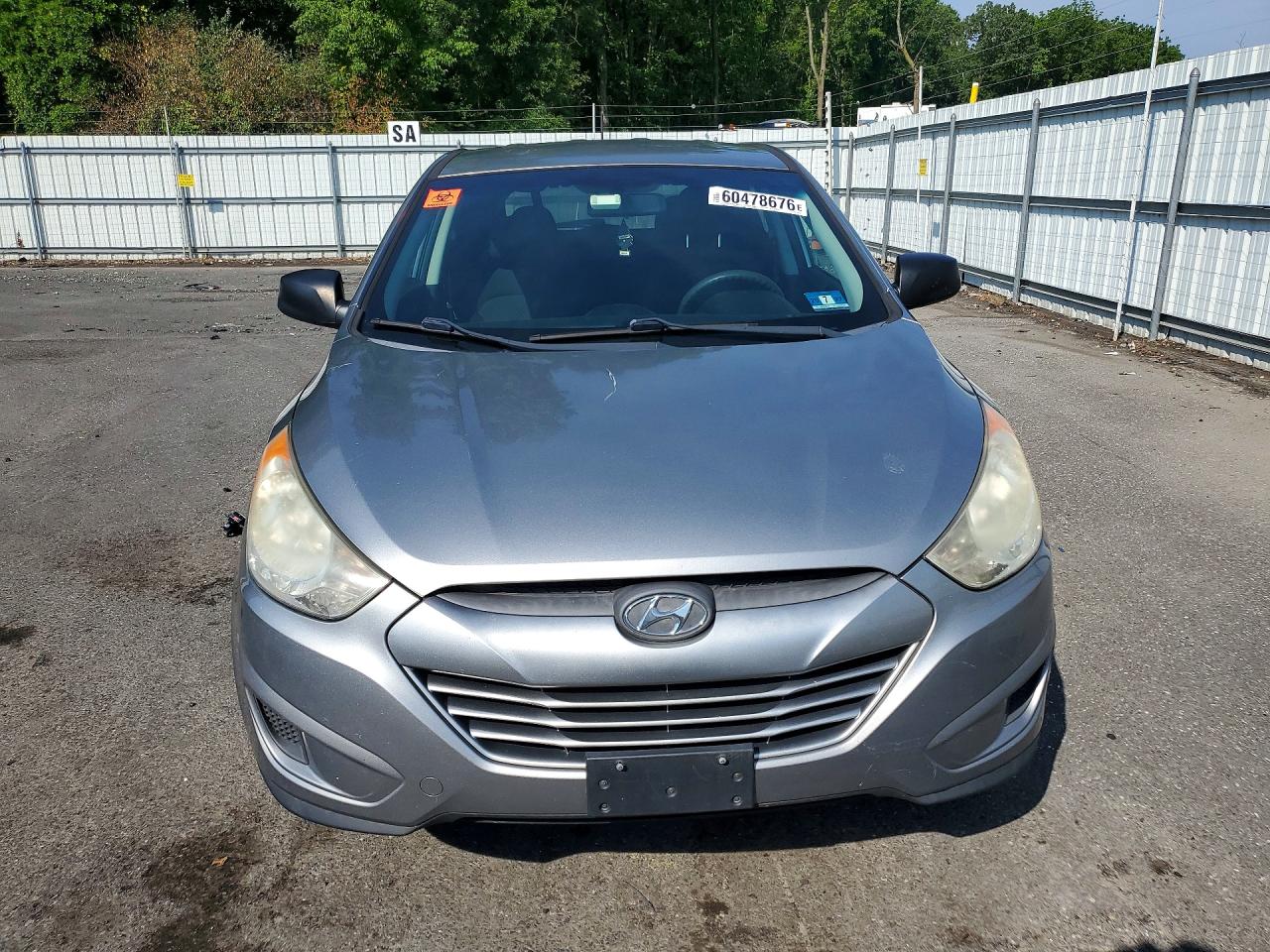 2012 Hyundai Tucson Gl Gray vin: KM8JT3AB6CU489199