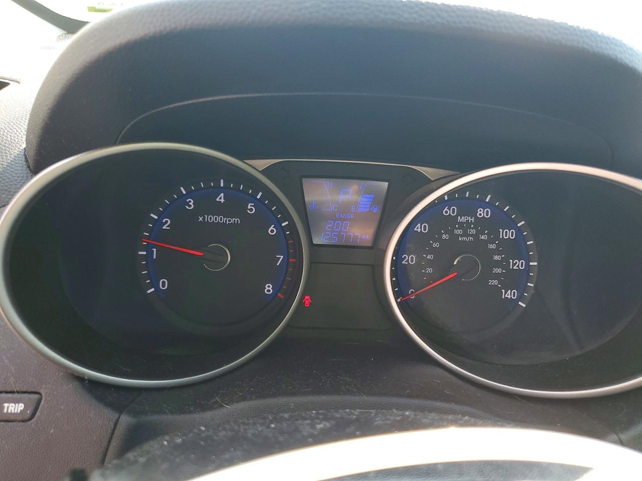 2012 Hyundai Tucson Gl Gray vin: KM8JT3AB6CU489199