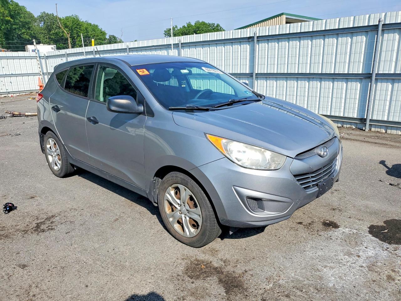 2012 Hyundai Tucson Gl Gray vin: KM8JT3AB6CU489199
