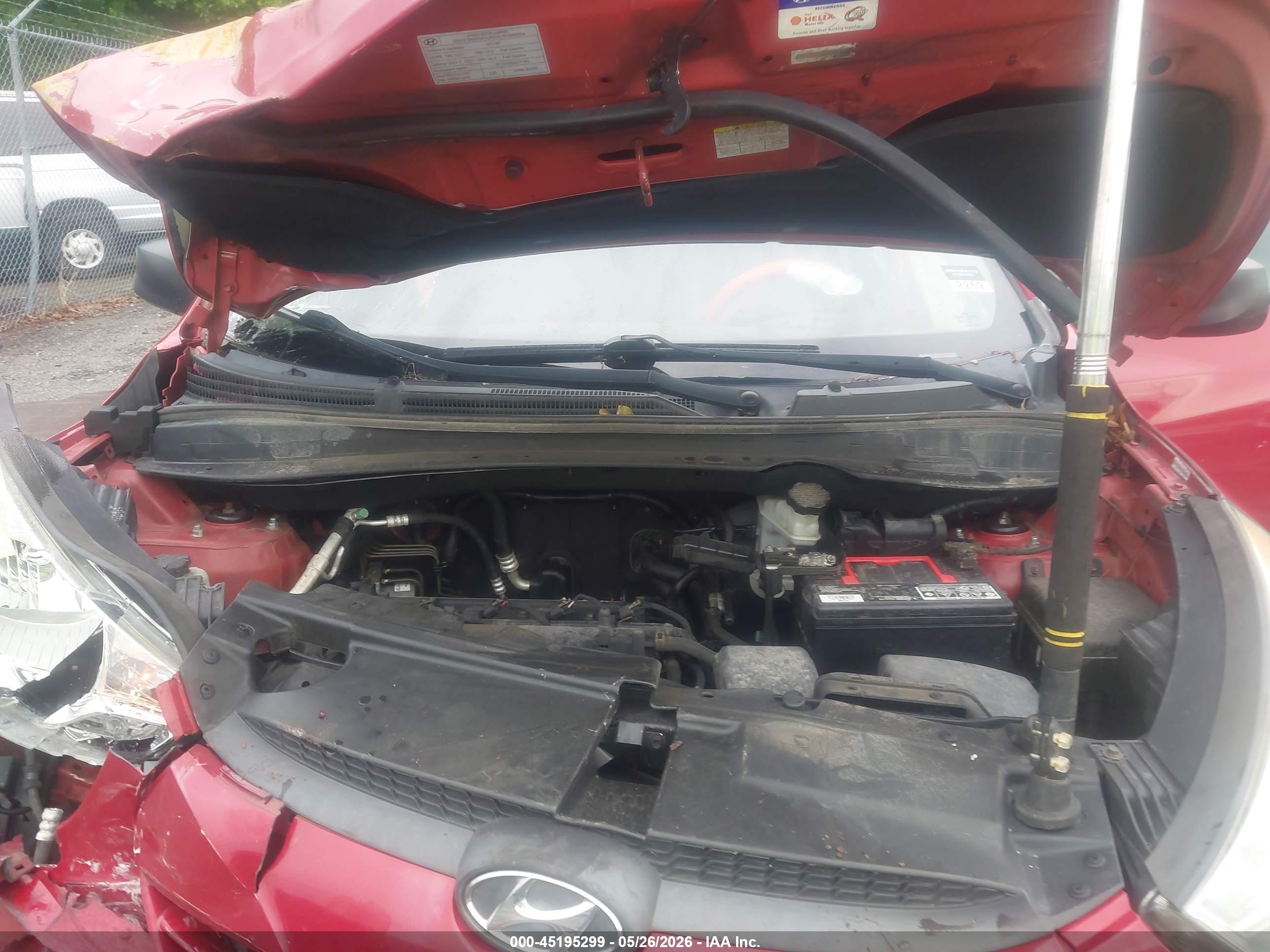 2013 Hyundai Tucson Gl Red vin: KM8JT3AB6DU668358