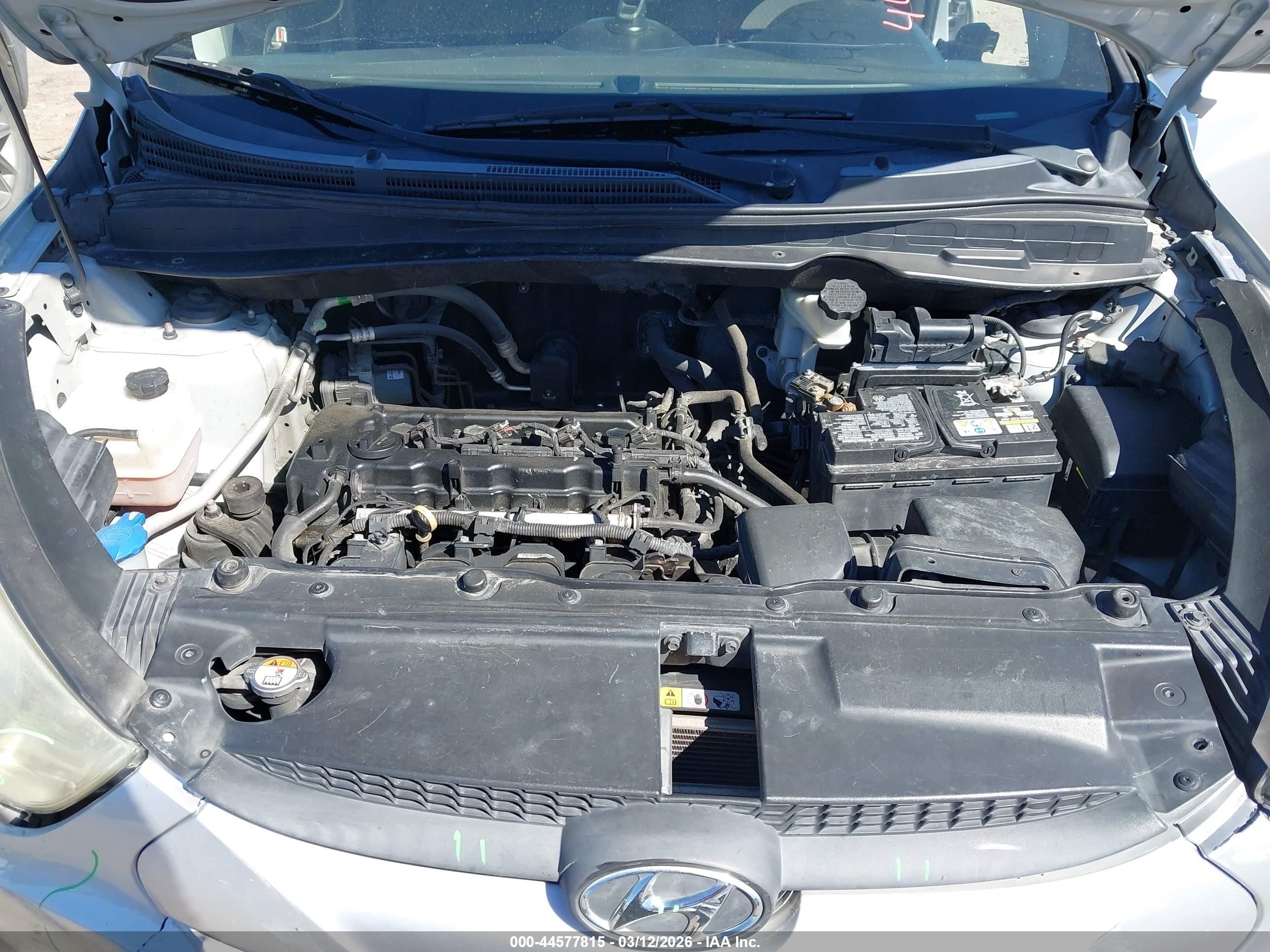 2013 Hyundai Tucson Gl Gray vin: KM8JT3AB6DU671258