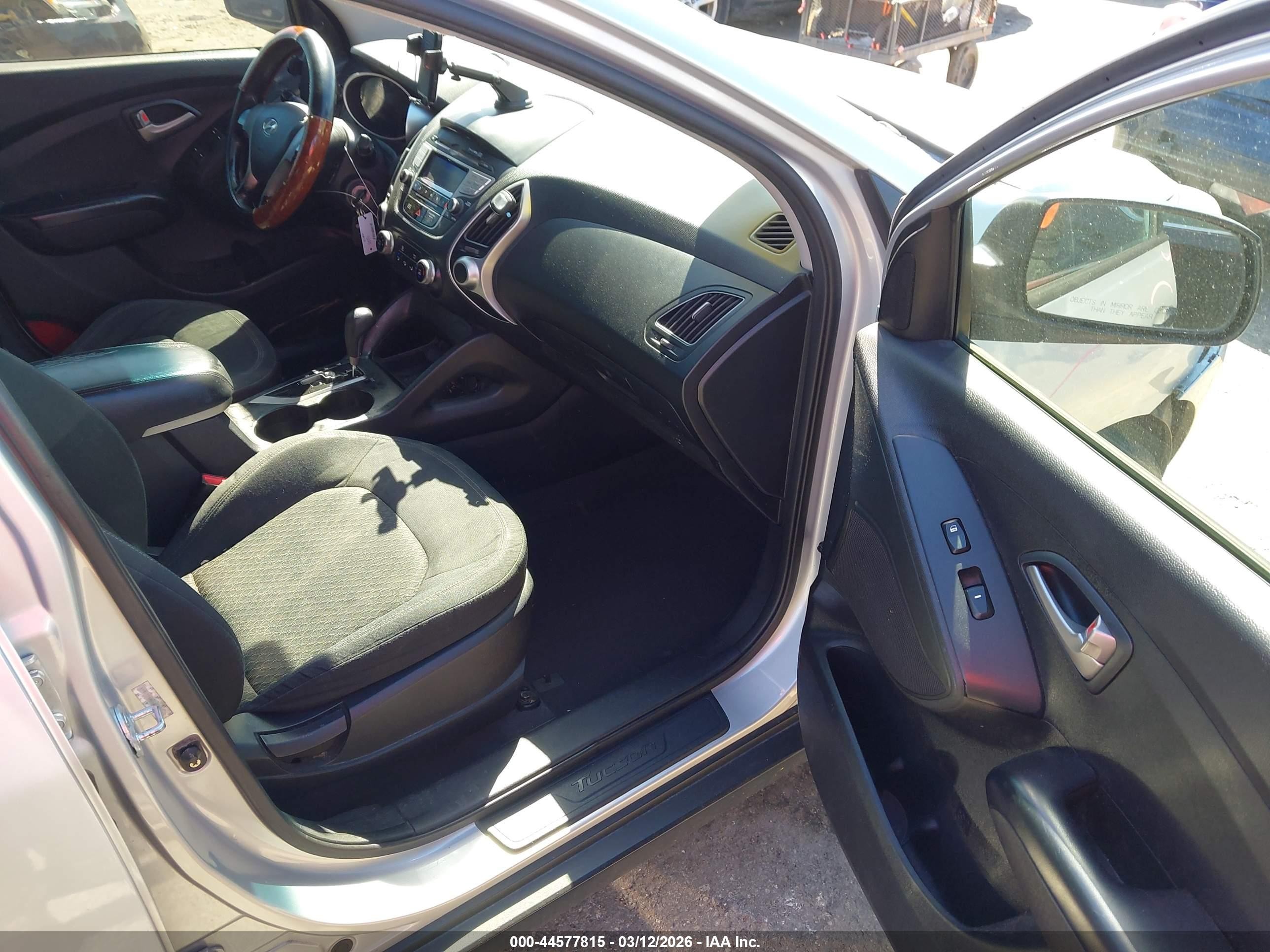2013 Hyundai Tucson Gl Gray vin: KM8JT3AB6DU671258