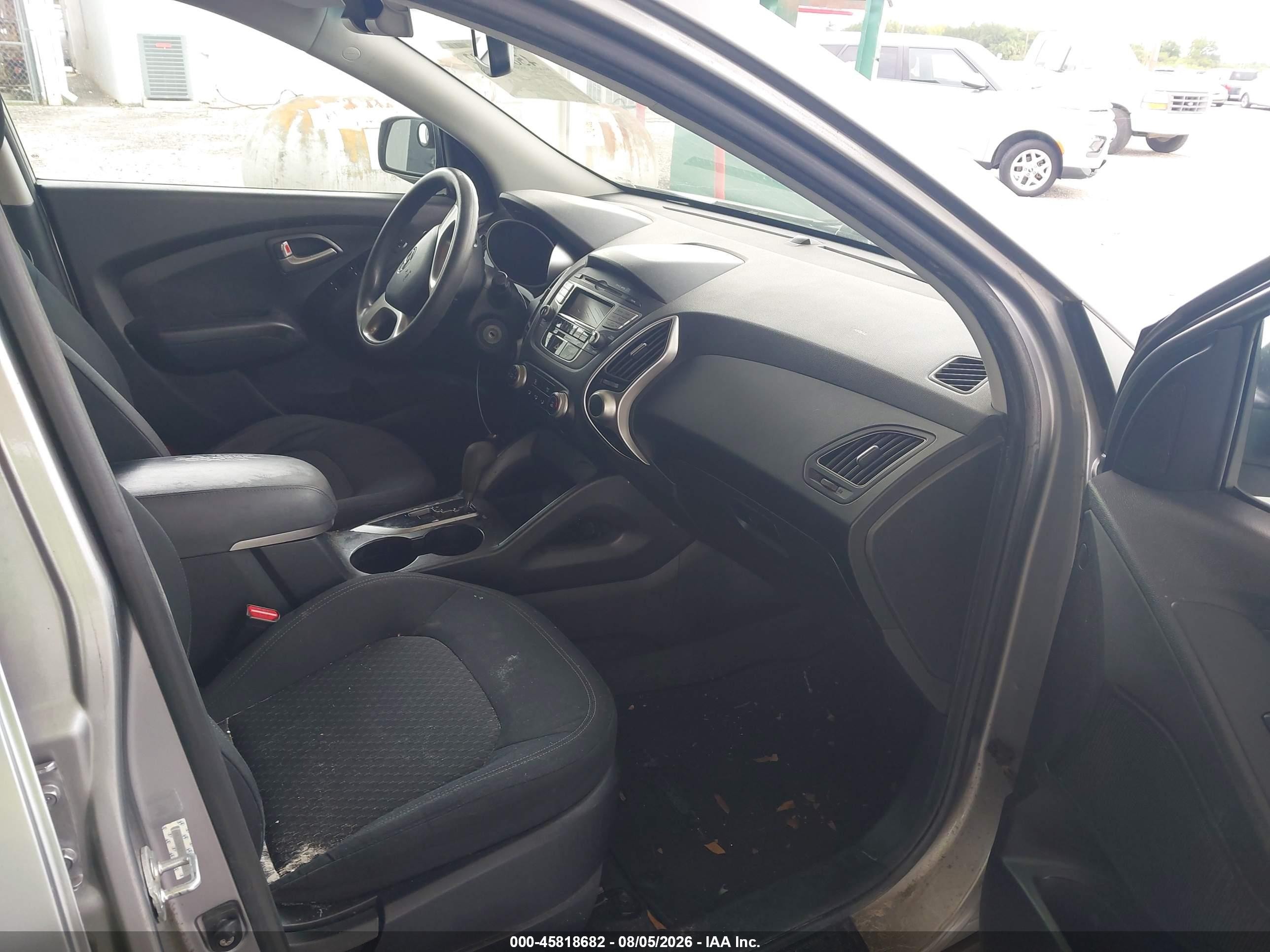 2012 Hyundai Tucson Gl Silver vin: KM8JT3AB7CU405049