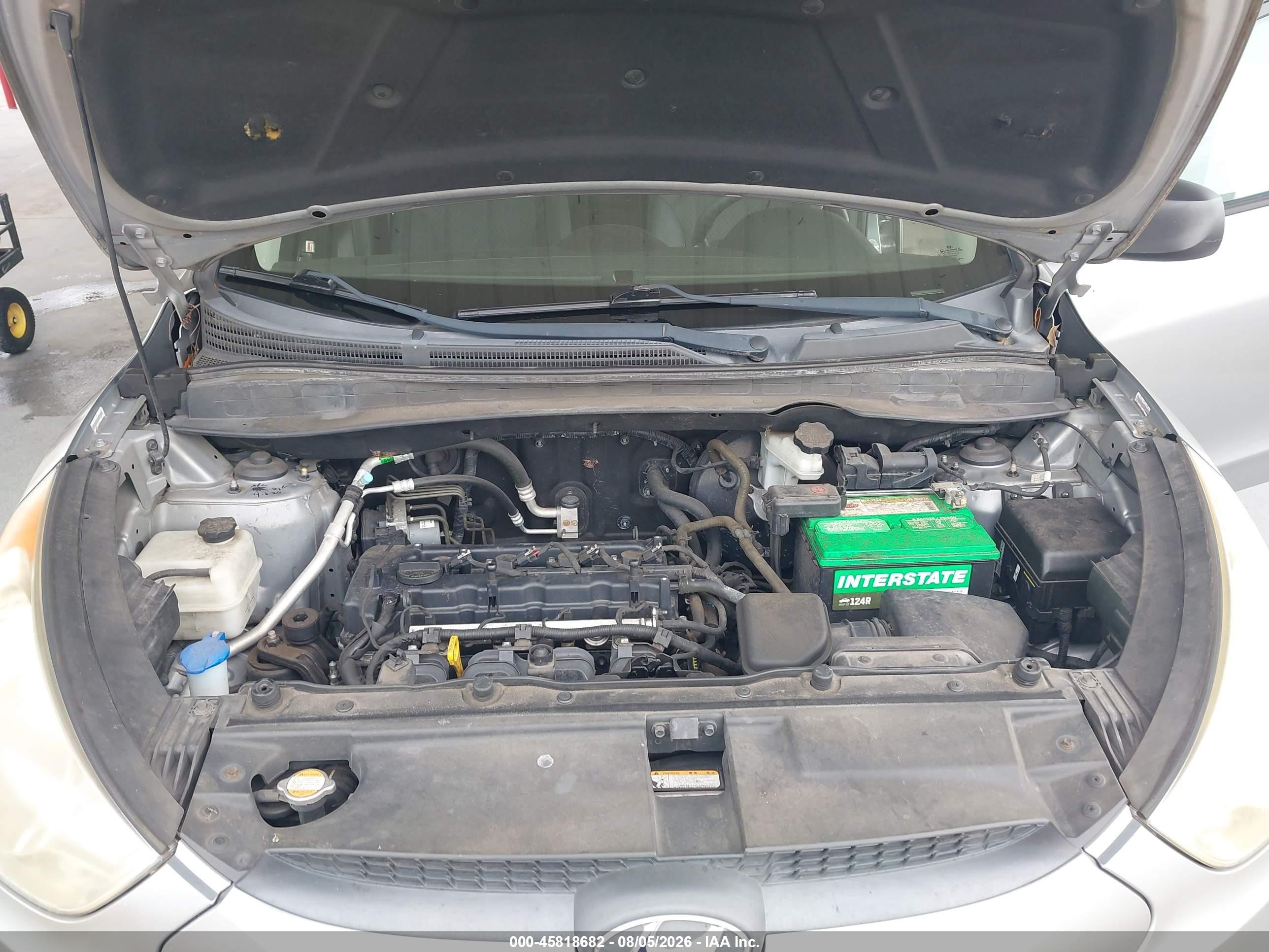 2012 Hyundai Tucson Gl Silver vin: KM8JT3AB7CU405049