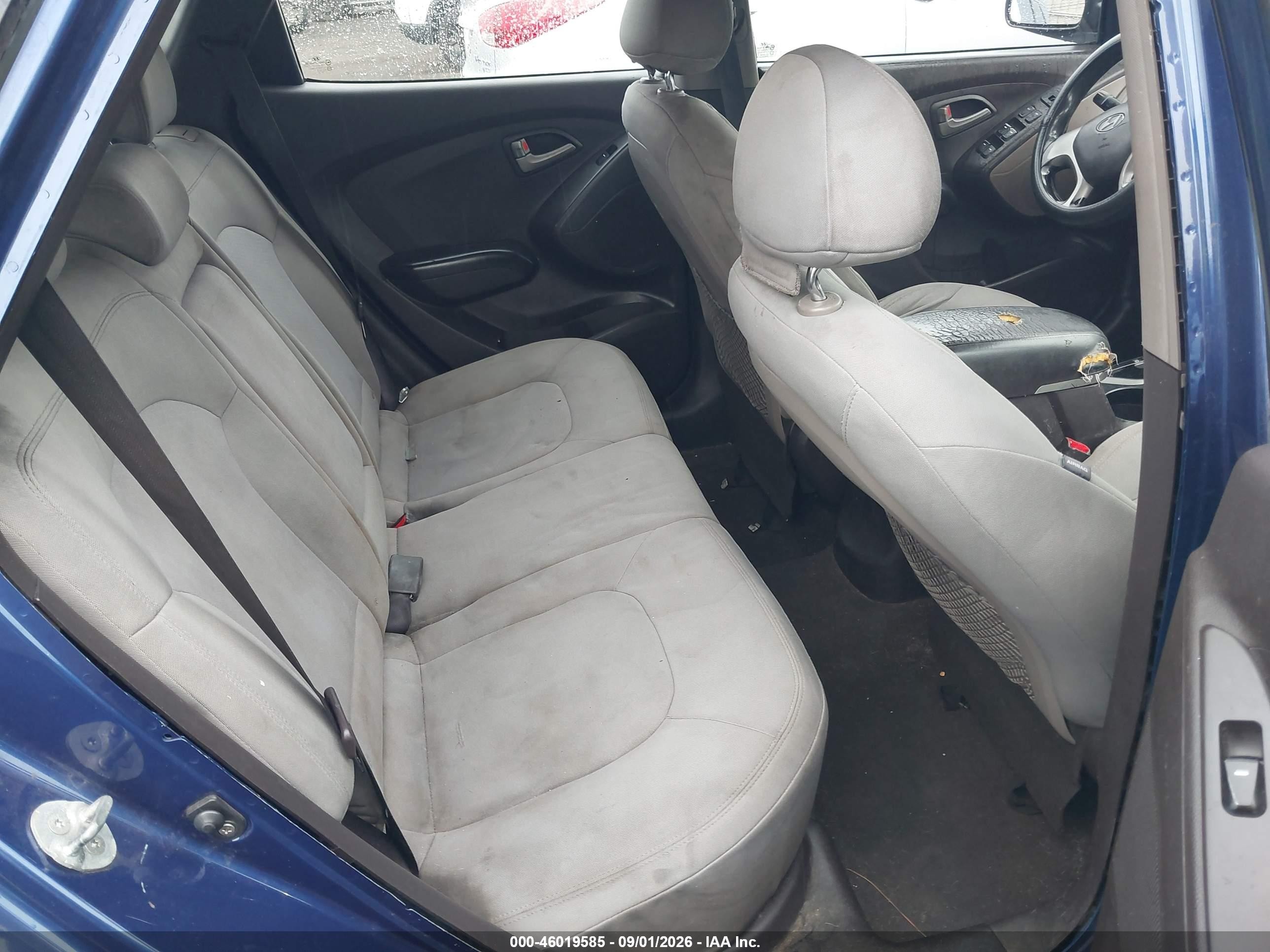 2011 Hyundai Tucson Gl Синий vin: KM8JT3AB8BU121329