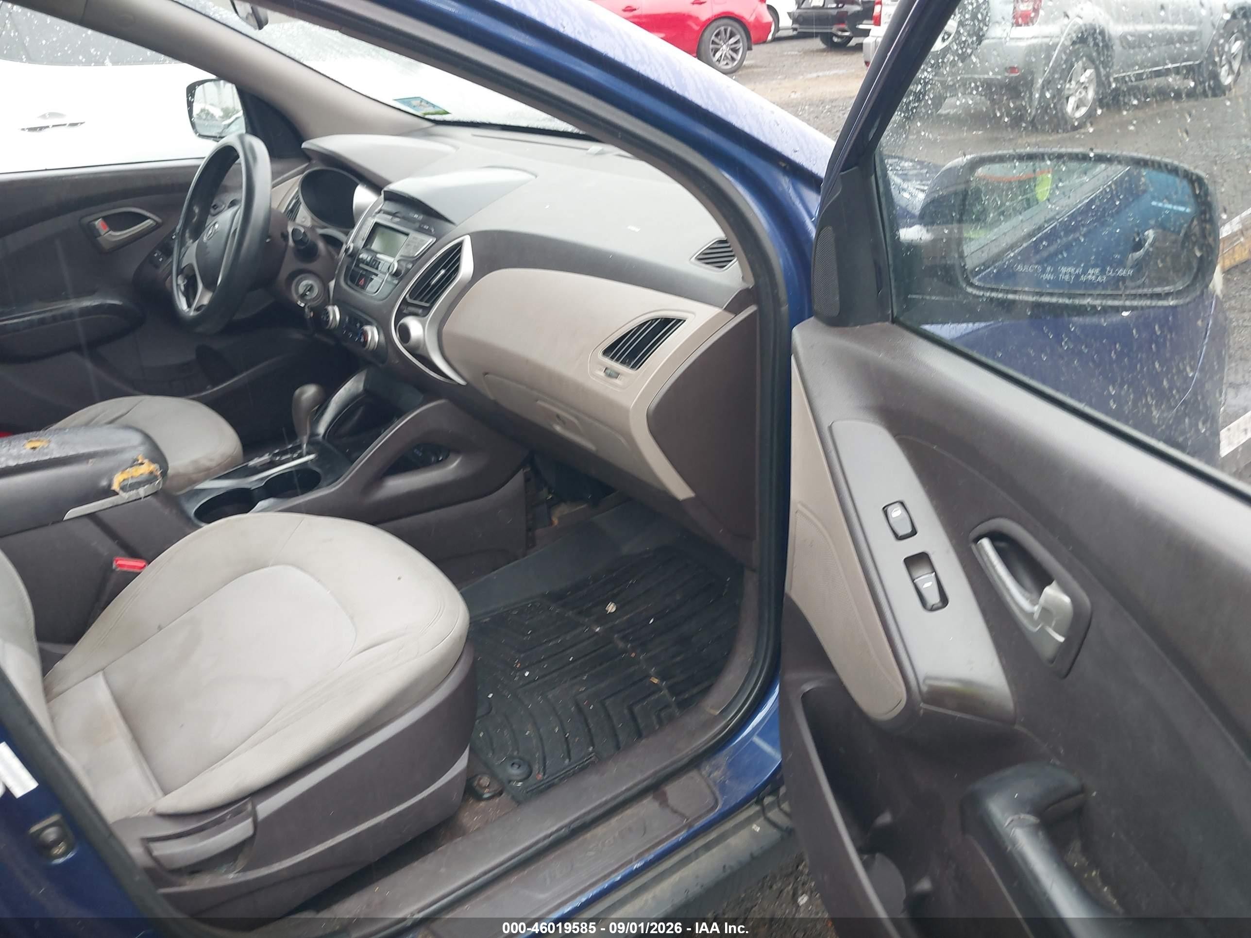 2011 Hyundai Tucson Gl Синий vin: KM8JT3AB8BU121329