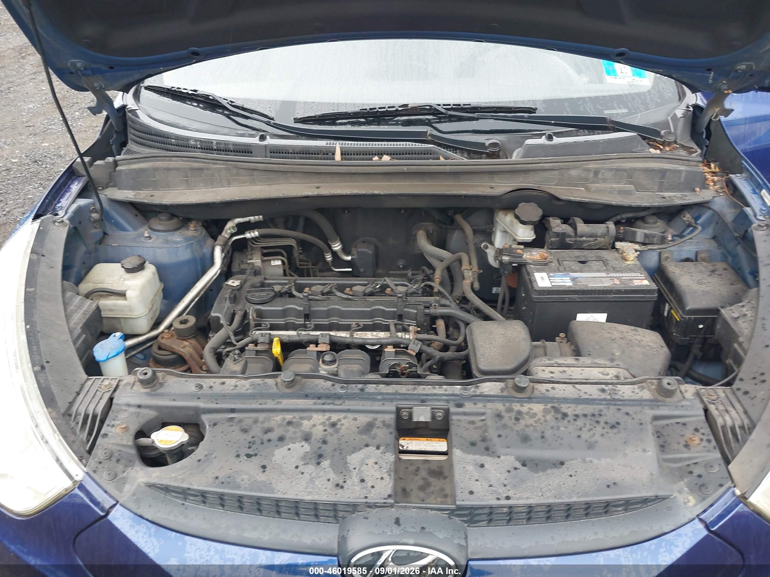 2011 Hyundai Tucson Gl Синий vin: KM8JT3AB8BU121329