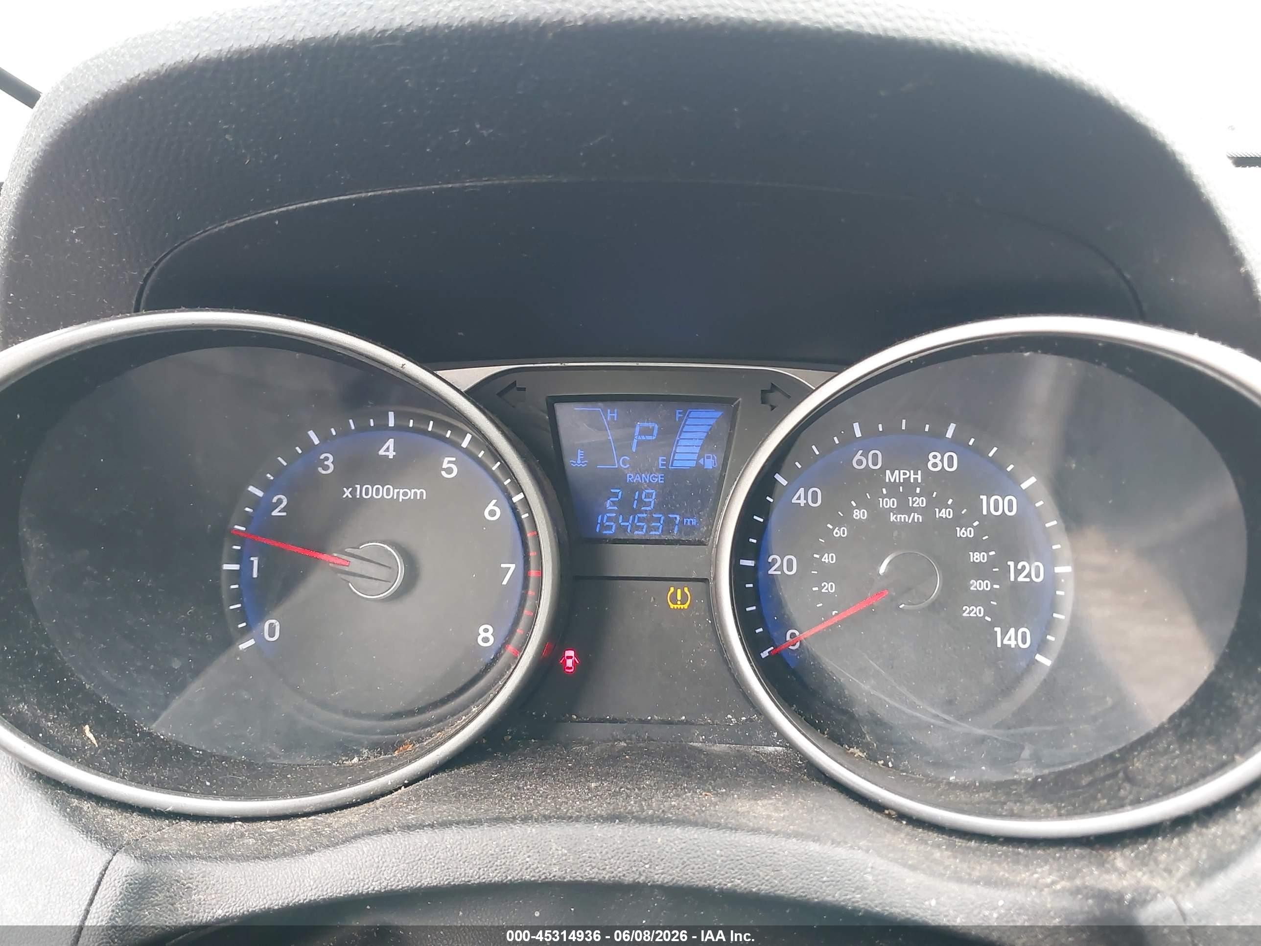 2011 Hyundai Tucson Gl Серый vin: KM8JT3AB8BU123162
