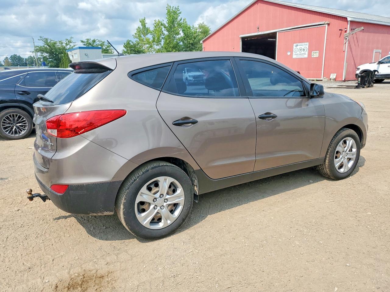 2012 Hyundai Tucson Gl Gray vin: KM8JT3AB8CU504608