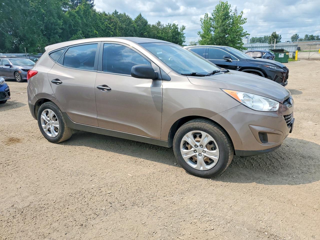 2012 Hyundai Tucson Gl Gray vin: KM8JT3AB8CU504608