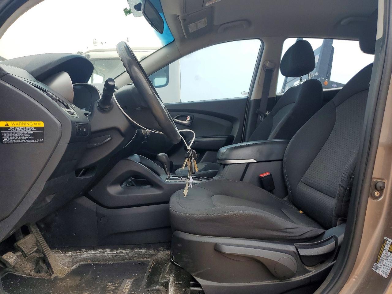 2012 Hyundai Tucson Gl Gray vin: KM8JT3AB8CU504608