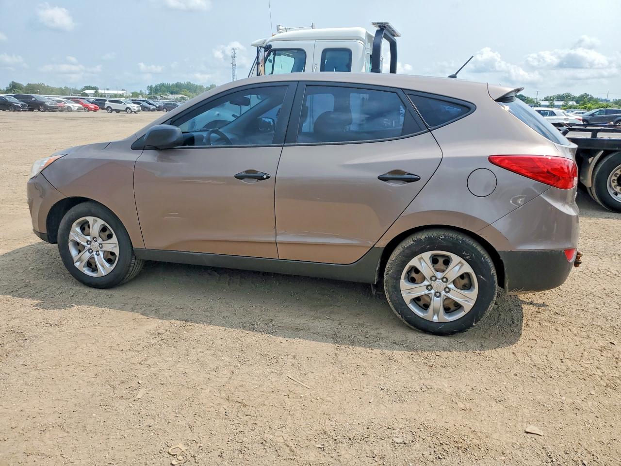 2012 Hyundai Tucson Gl Gray vin: KM8JT3AB8CU504608