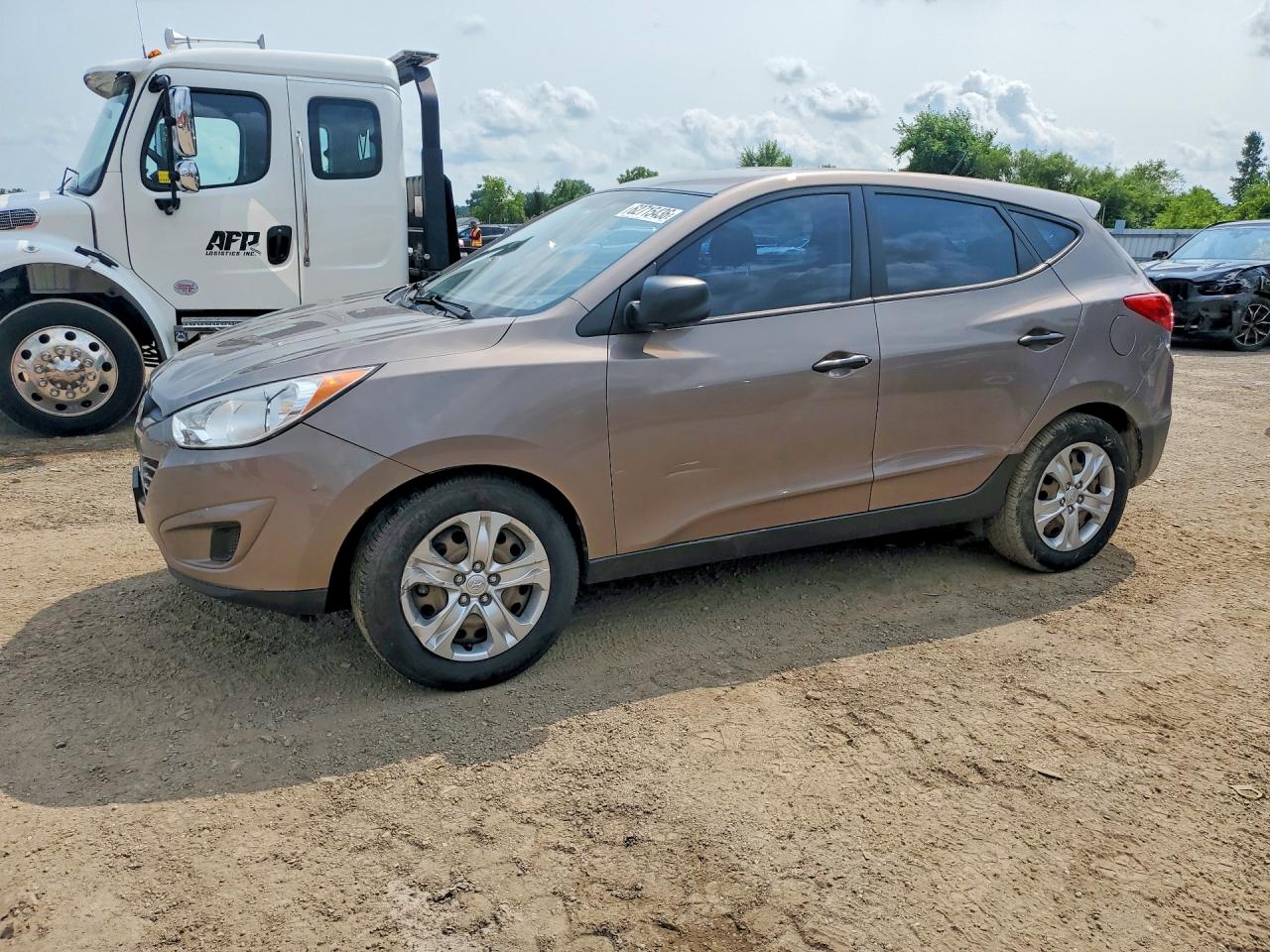 2012 Hyundai Tucson Gl Gray vin: KM8JT3AB8CU504608