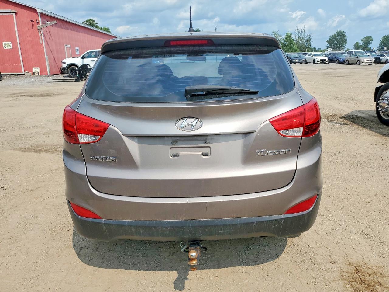 2012 Hyundai Tucson Gl Gray vin: KM8JT3AB8CU504608