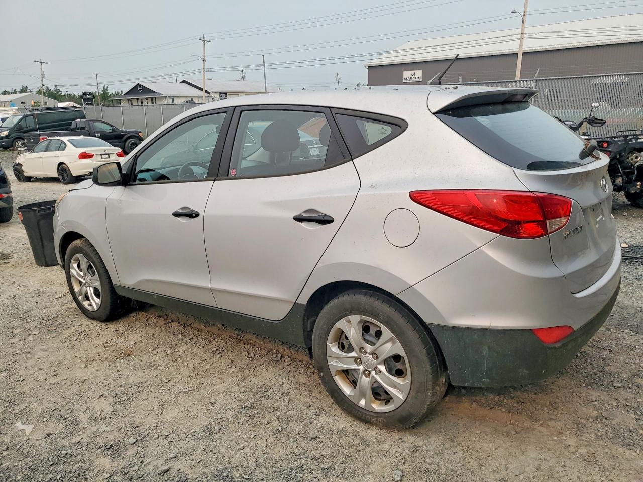 2013 Hyundai Tucson Gl Silver vin: KM8JT3AB8DU555527