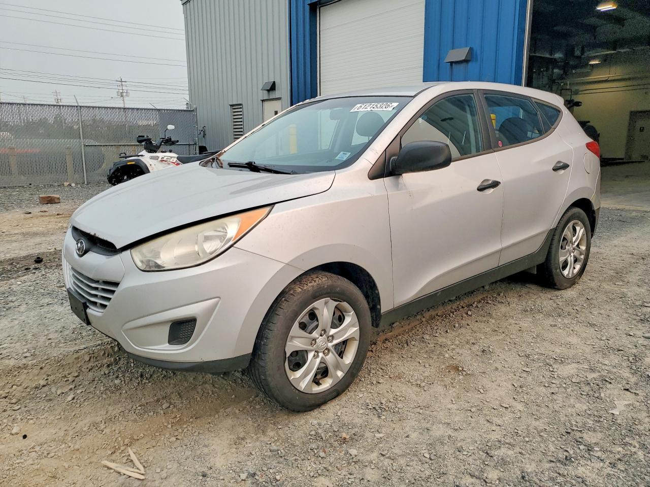 2013 Hyundai Tucson Gl Silver vin: KM8JT3AB8DU555527