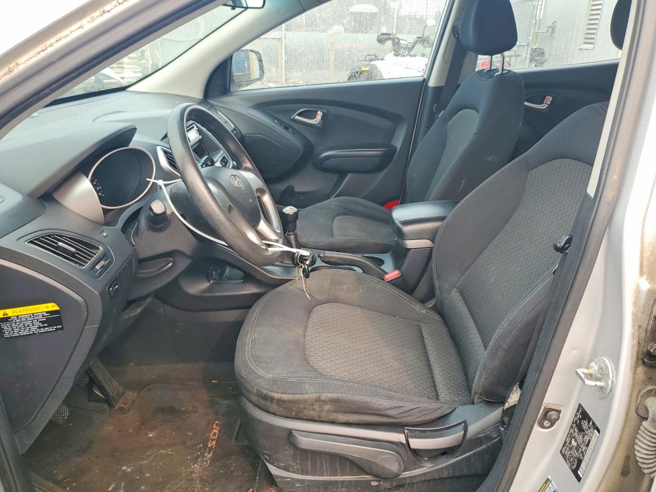 2013 Hyundai Tucson Gl Silver vin: KM8JT3AB8DU555527