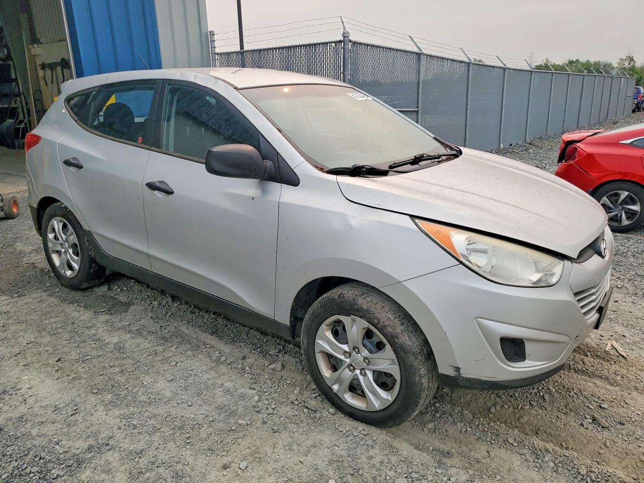 2013 Hyundai Tucson Gl Silver vin: KM8JT3AB8DU555527