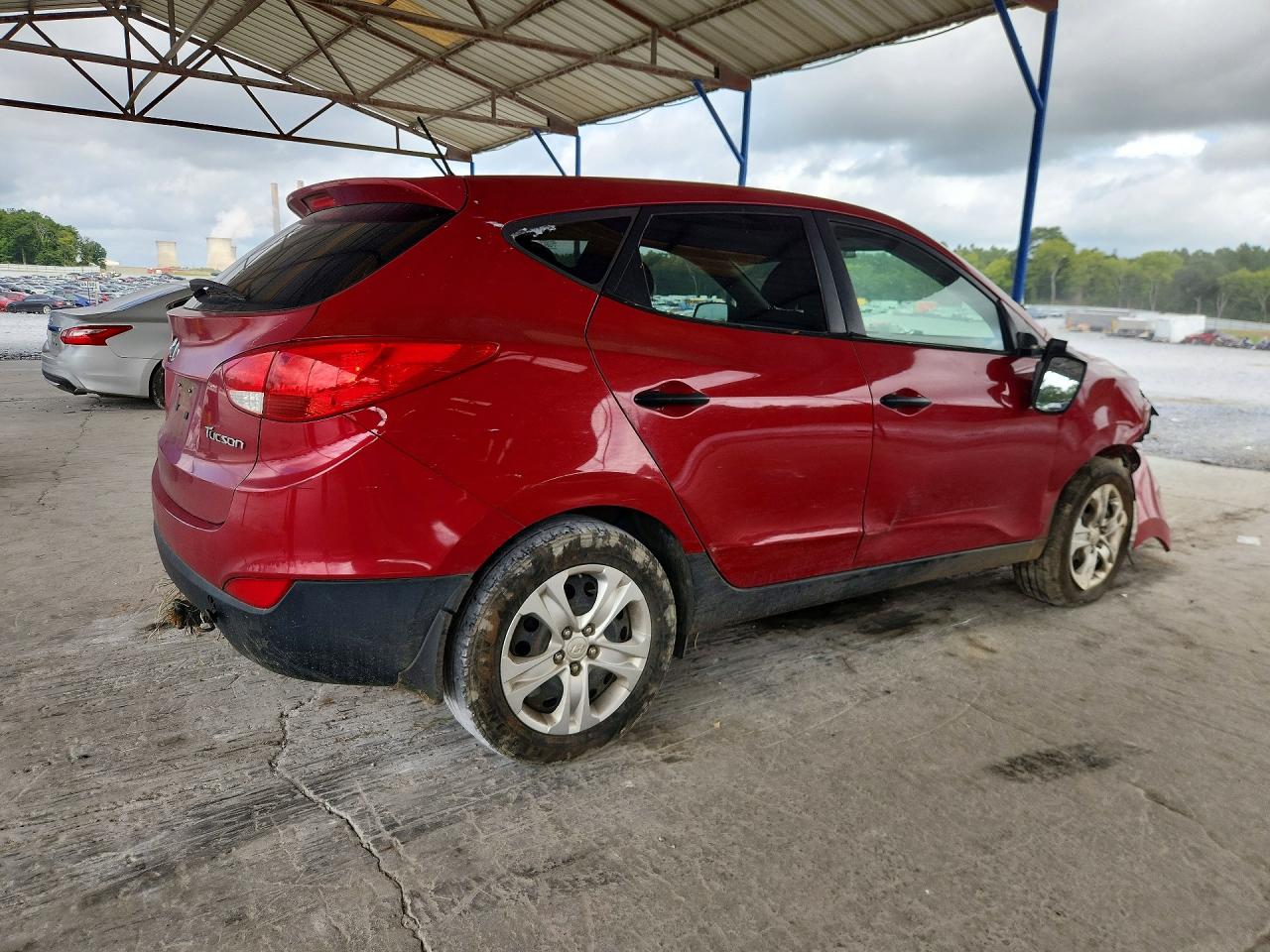 2013 Hyundai Tucson Gl Красный vin: KM8JT3AB8DU663128