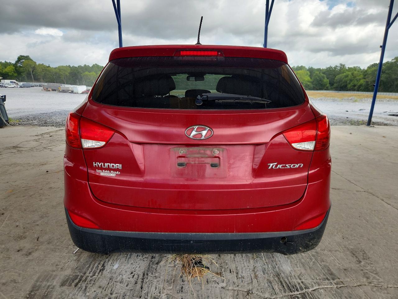 2013 Hyundai Tucson Gl Красный vin: KM8JT3AB8DU663128