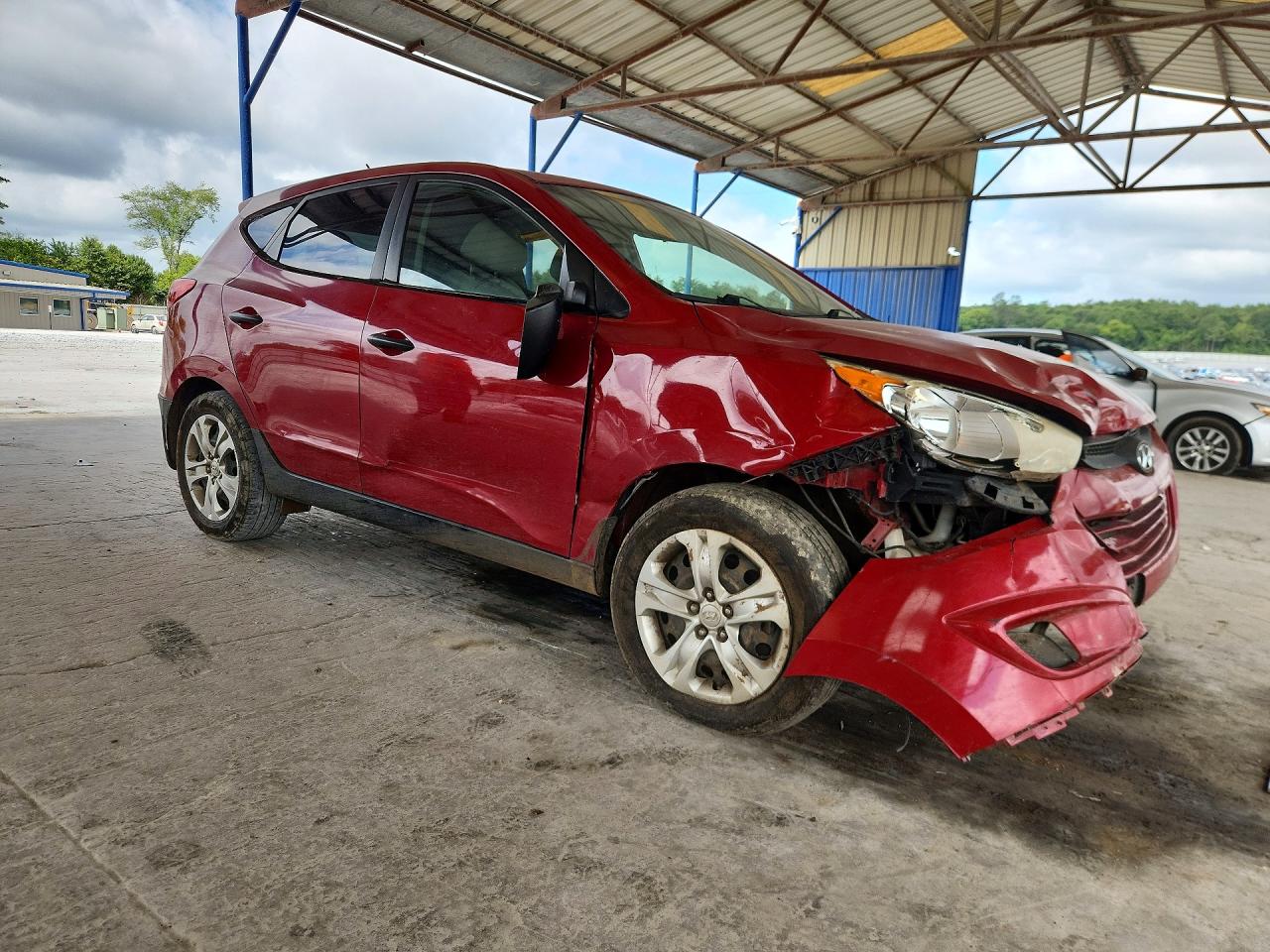 2013 Hyundai Tucson Gl Красный vin: KM8JT3AB8DU663128