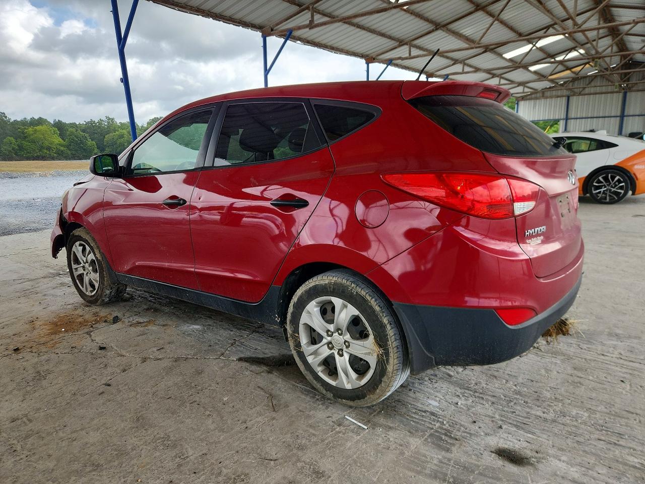 2013 Hyundai Tucson Gl Красный vin: KM8JT3AB8DU663128