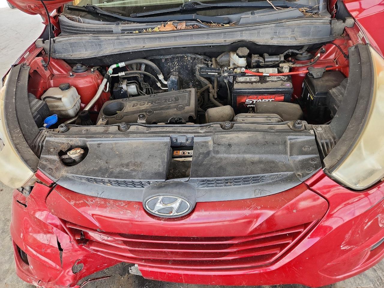 2013 Hyundai Tucson Gl Красный vin: KM8JT3AB8DU663128
