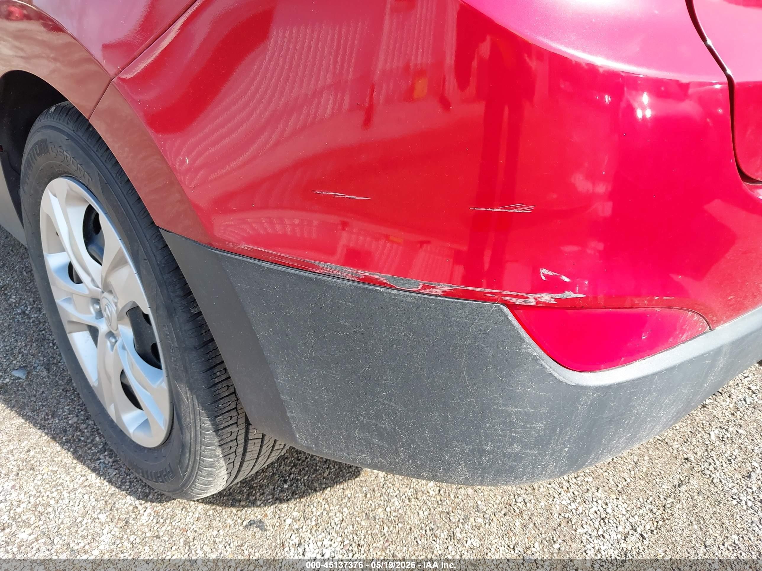 2013 Hyundai Tucson Gl Red vin: KM8JT3AB8DU769546