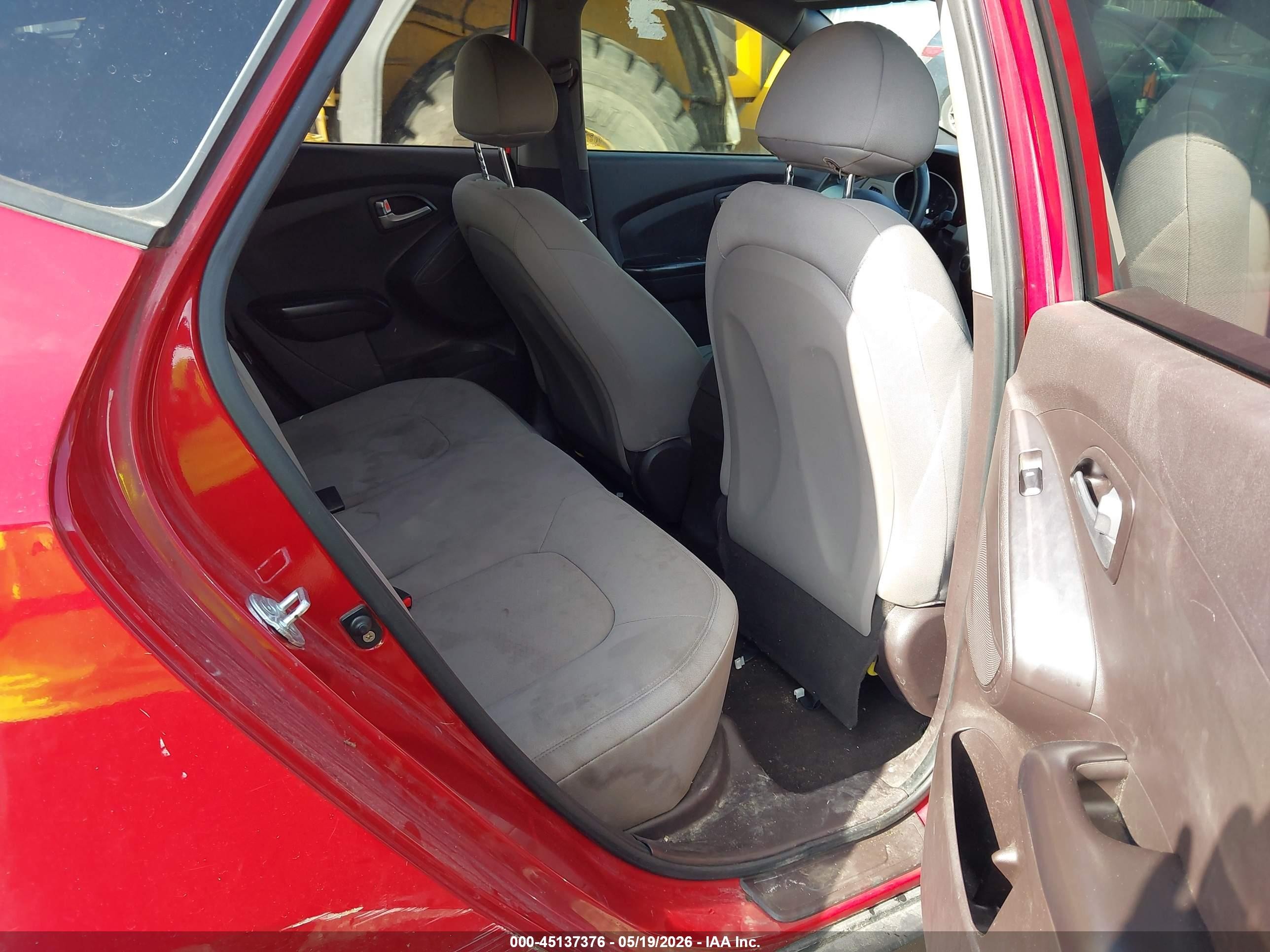 2013 Hyundai Tucson Gl Red vin: KM8JT3AB8DU769546