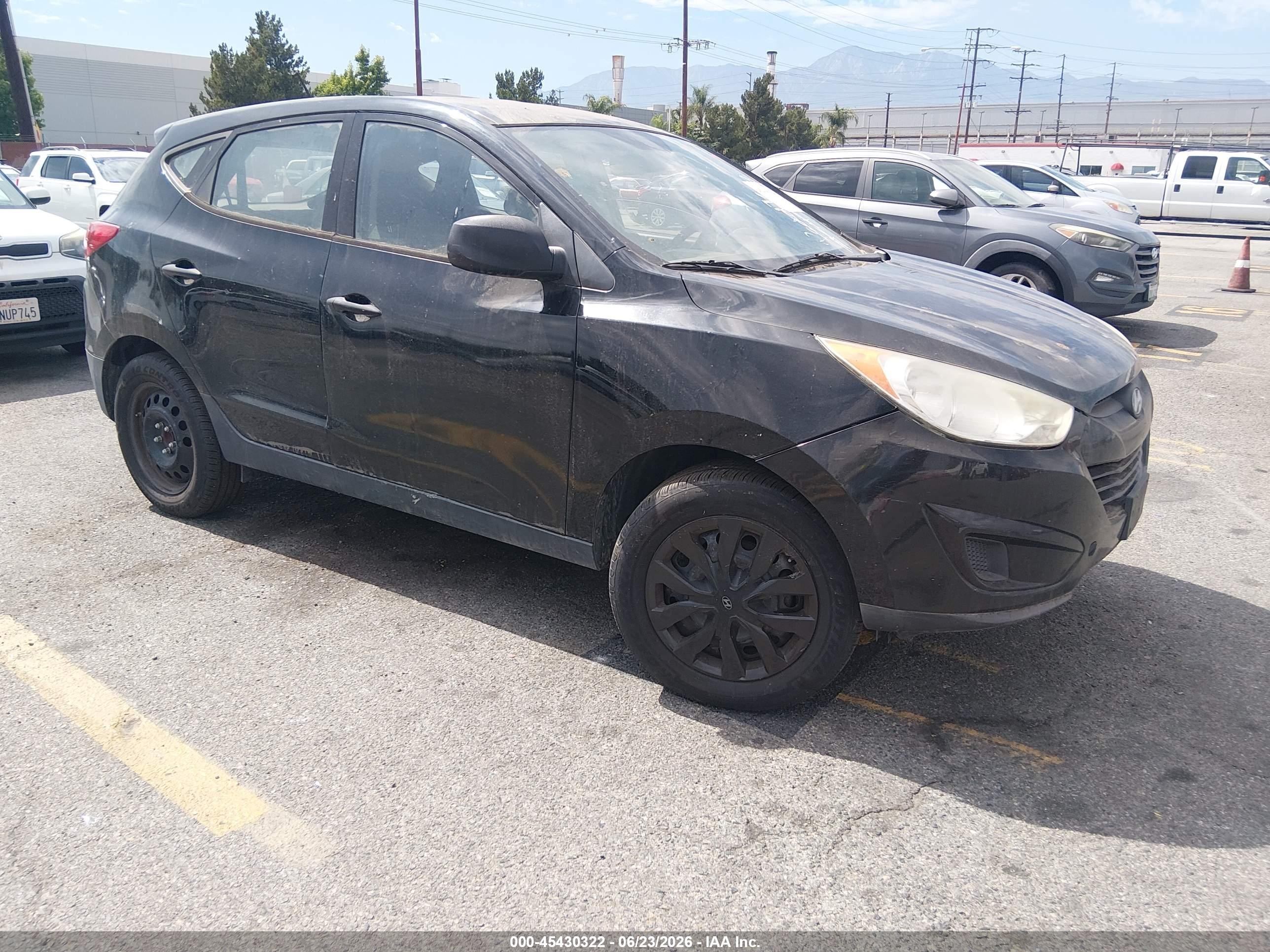 2011 Hyundai Tucson Gl Черный vin: KM8JT3AB9BU120206