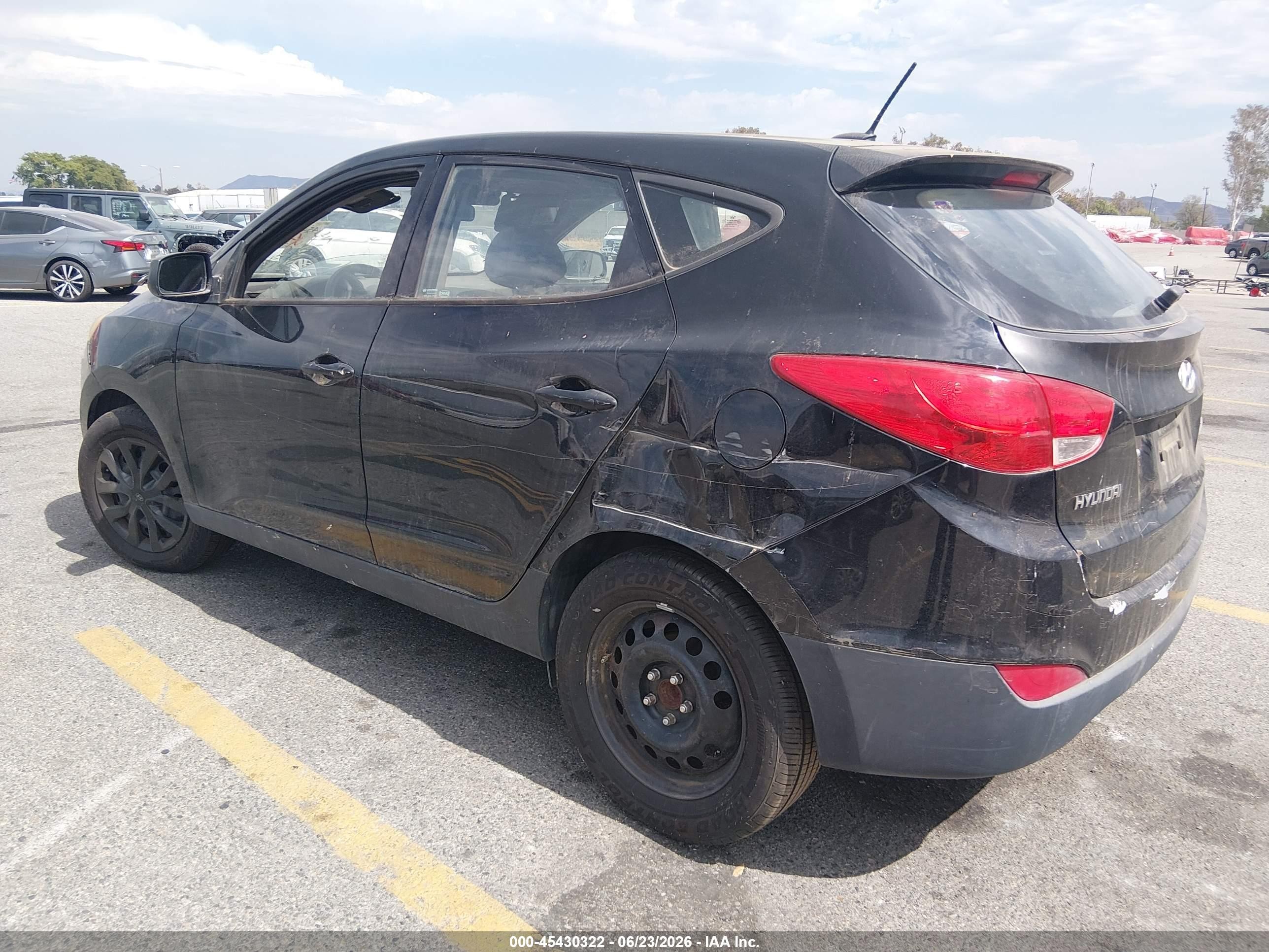 2011 Hyundai Tucson Gl Черный vin: KM8JT3AB9BU120206