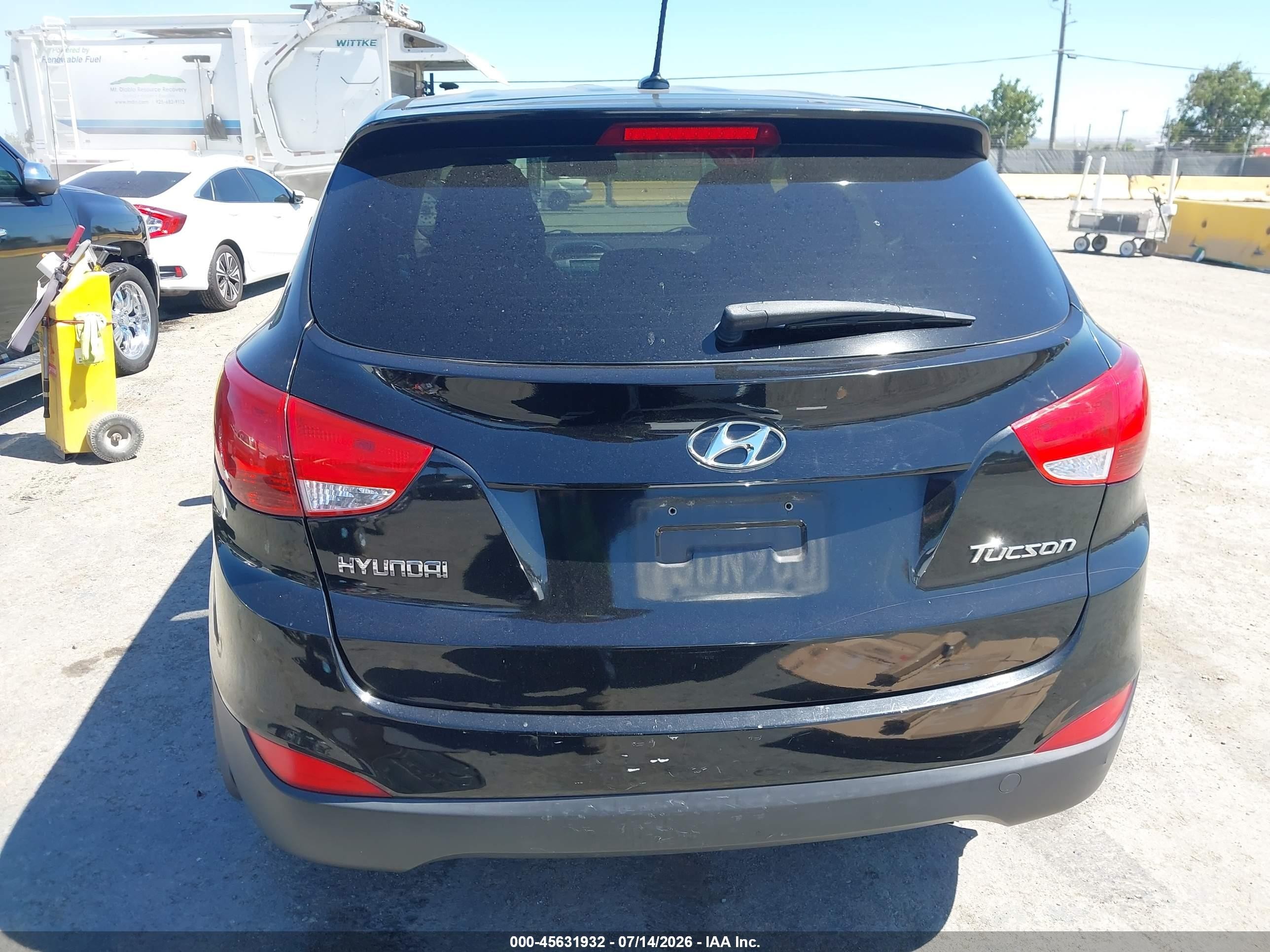 2012 Hyundai Tucson Gl Black vin: KM8JT3AB9CU511633