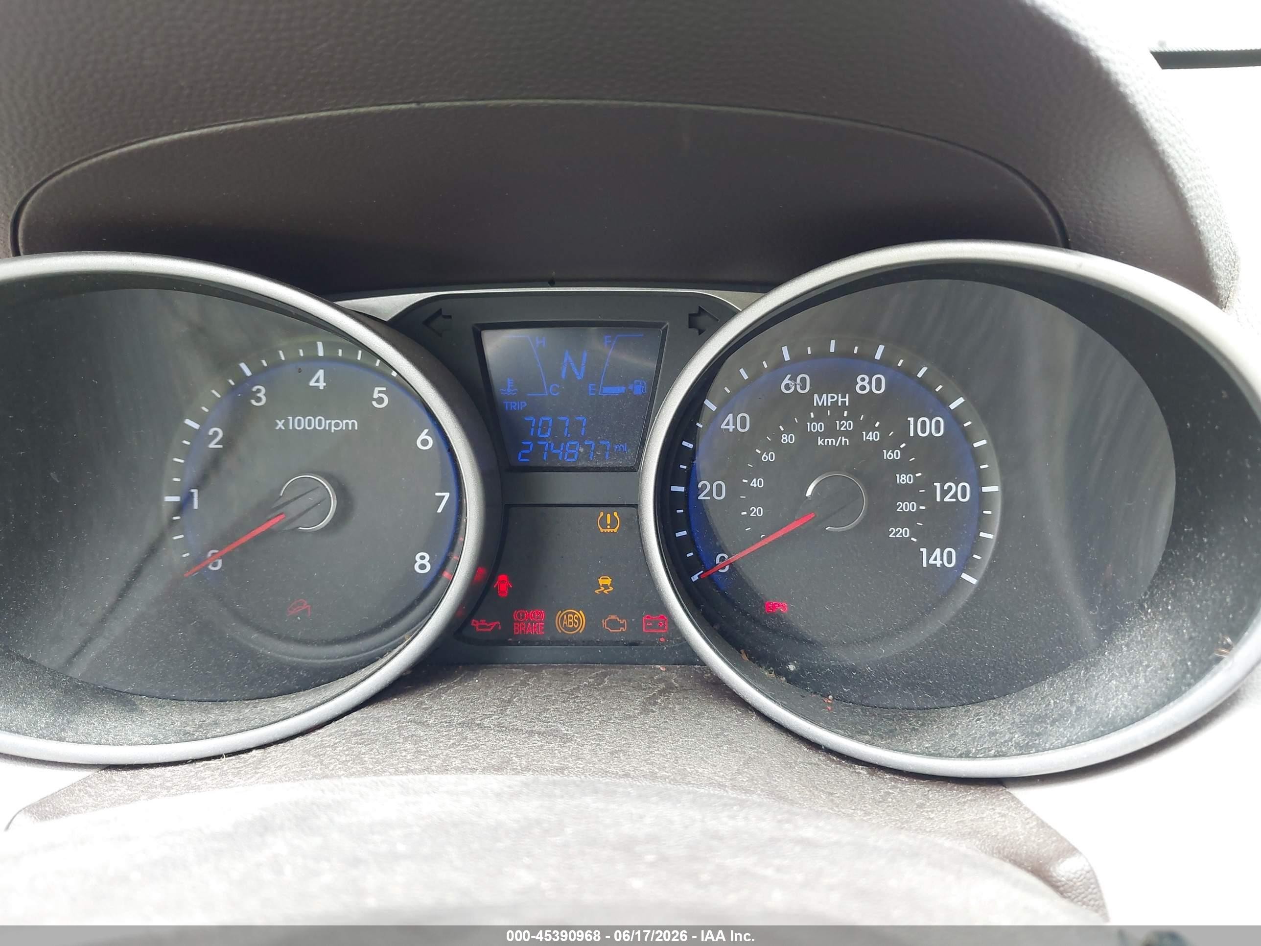 2013 Hyundai Tucson Gl Red vin: KM8JT3ABXDU583670