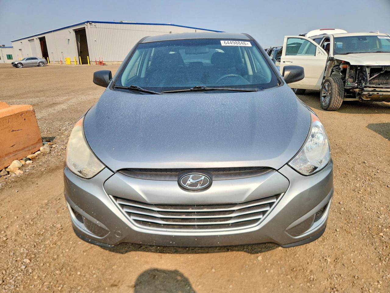 2011 Hyundai Tucson Gl Gray vin: KM8JT3AC0BU217299