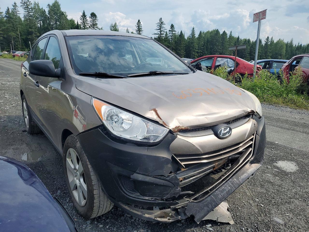2012 Hyundai Tucson Gl Tan vin: KM8JT3AC0CU357581