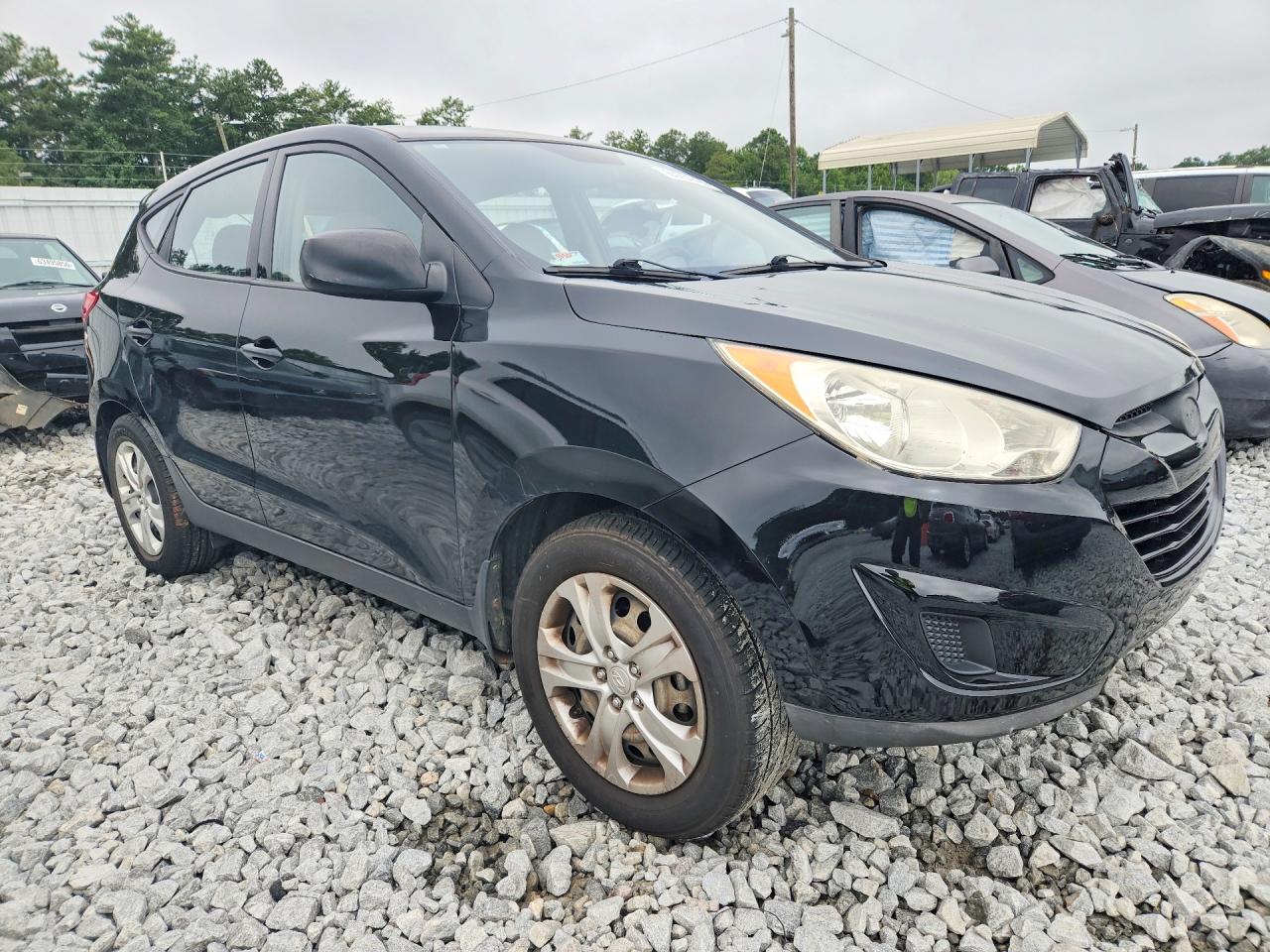 2010 Hyundai Tucson Gls Черный vin: KM8JT3AC1AU077990
