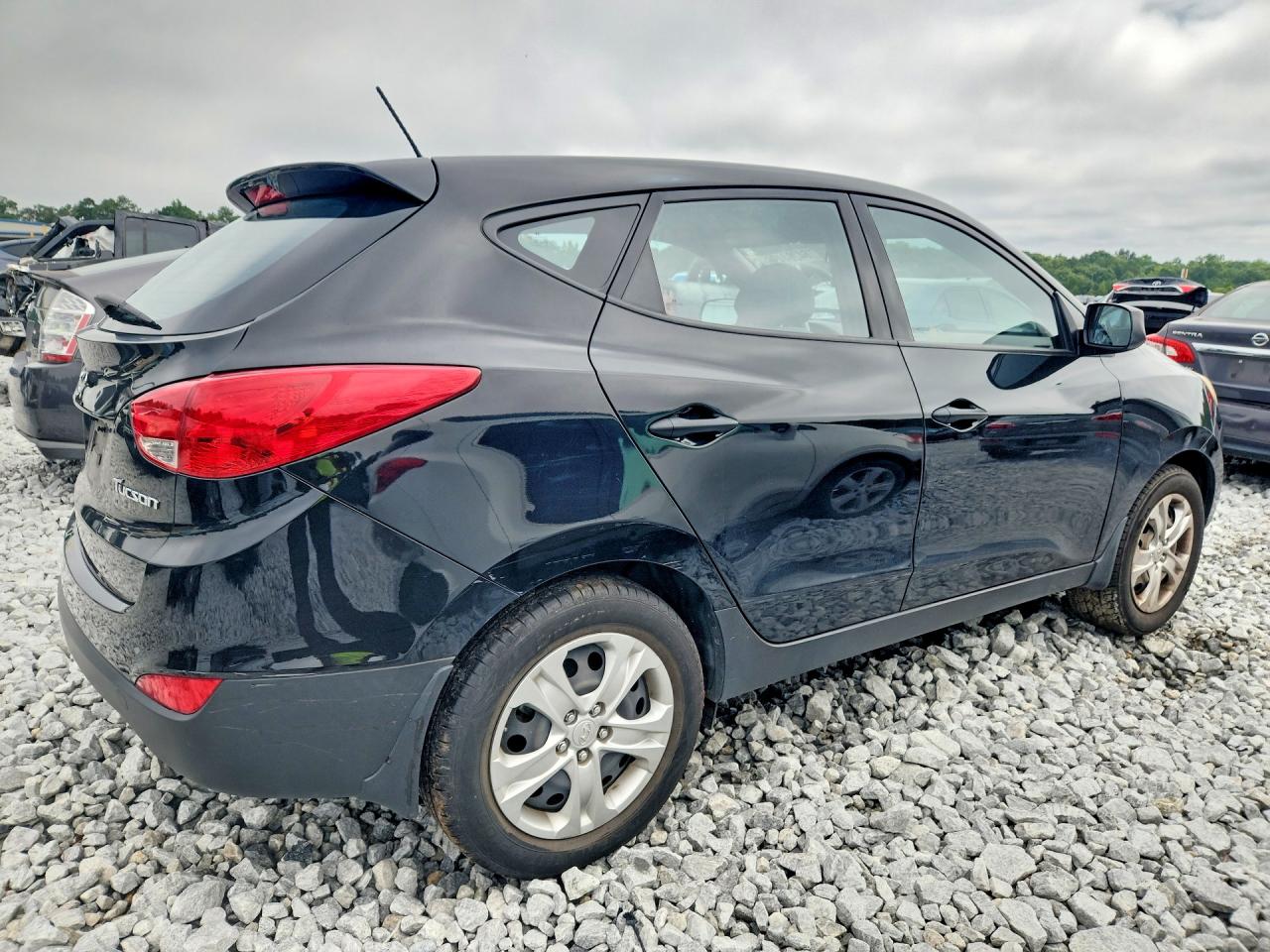 2010 Hyundai Tucson Gls Черный vin: KM8JT3AC1AU077990
