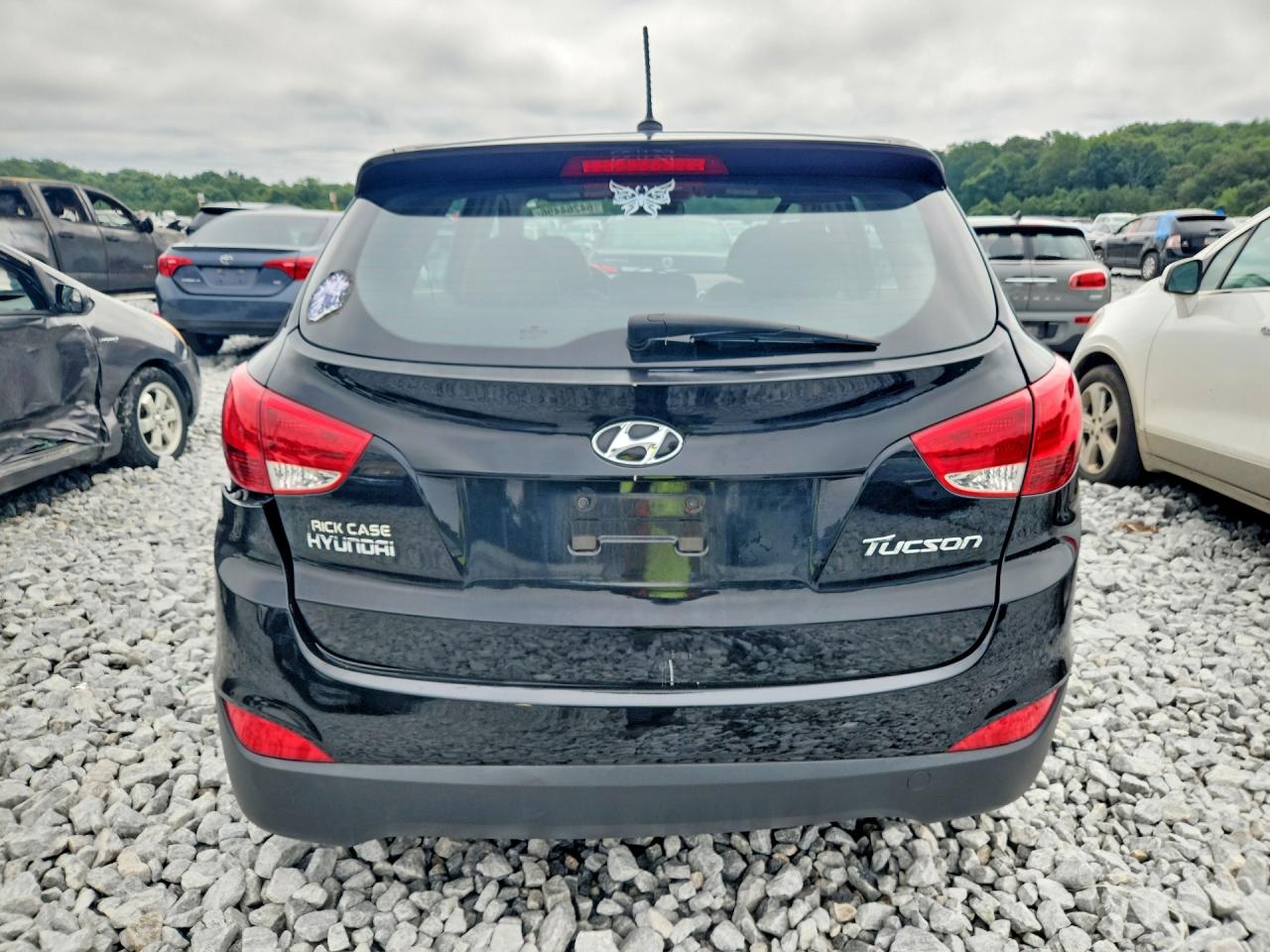 2010 Hyundai Tucson Gls Черный vin: KM8JT3AC1AU077990