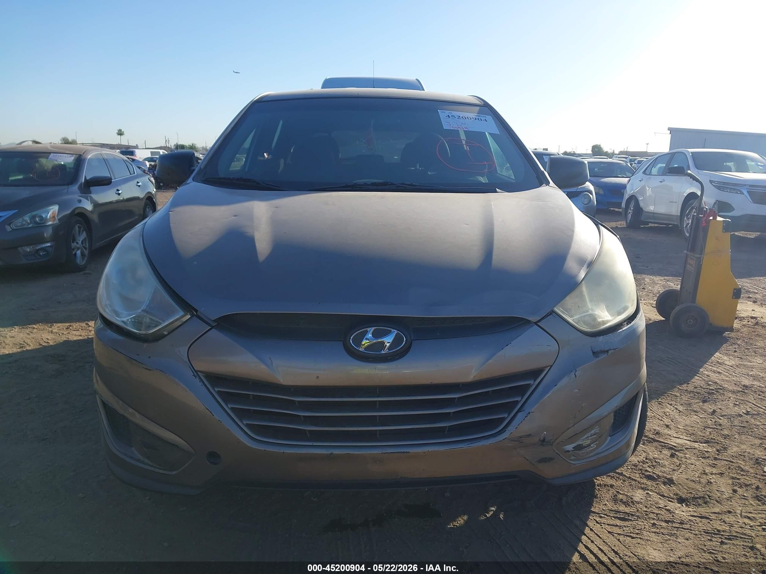 2010 Hyundai Tucson Gls Gray vin: KM8JT3AC2AU067565